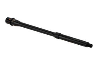 Faxon Firearms 14.5" AR-15 mid-length SOCOM contour barrel is 4150 steel with nitride finish and 1/2x28 threading